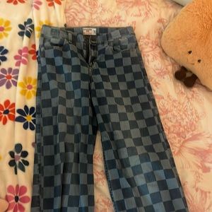 Abercrombie kids high rise wide leg pants size 15/16